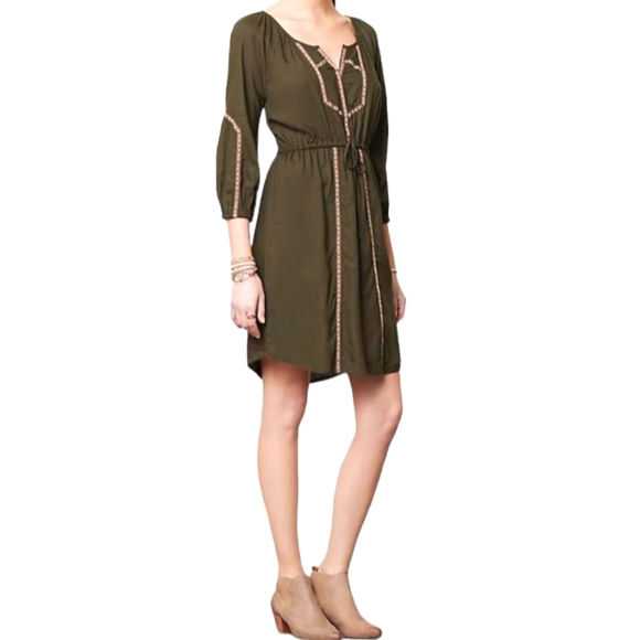 Edme & Essyllte Anthropologie Boho Dress S - Picture 1 of 5
